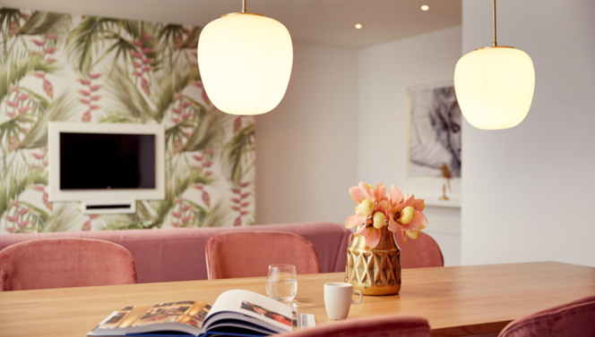 Penthouse Ivory Dining Room